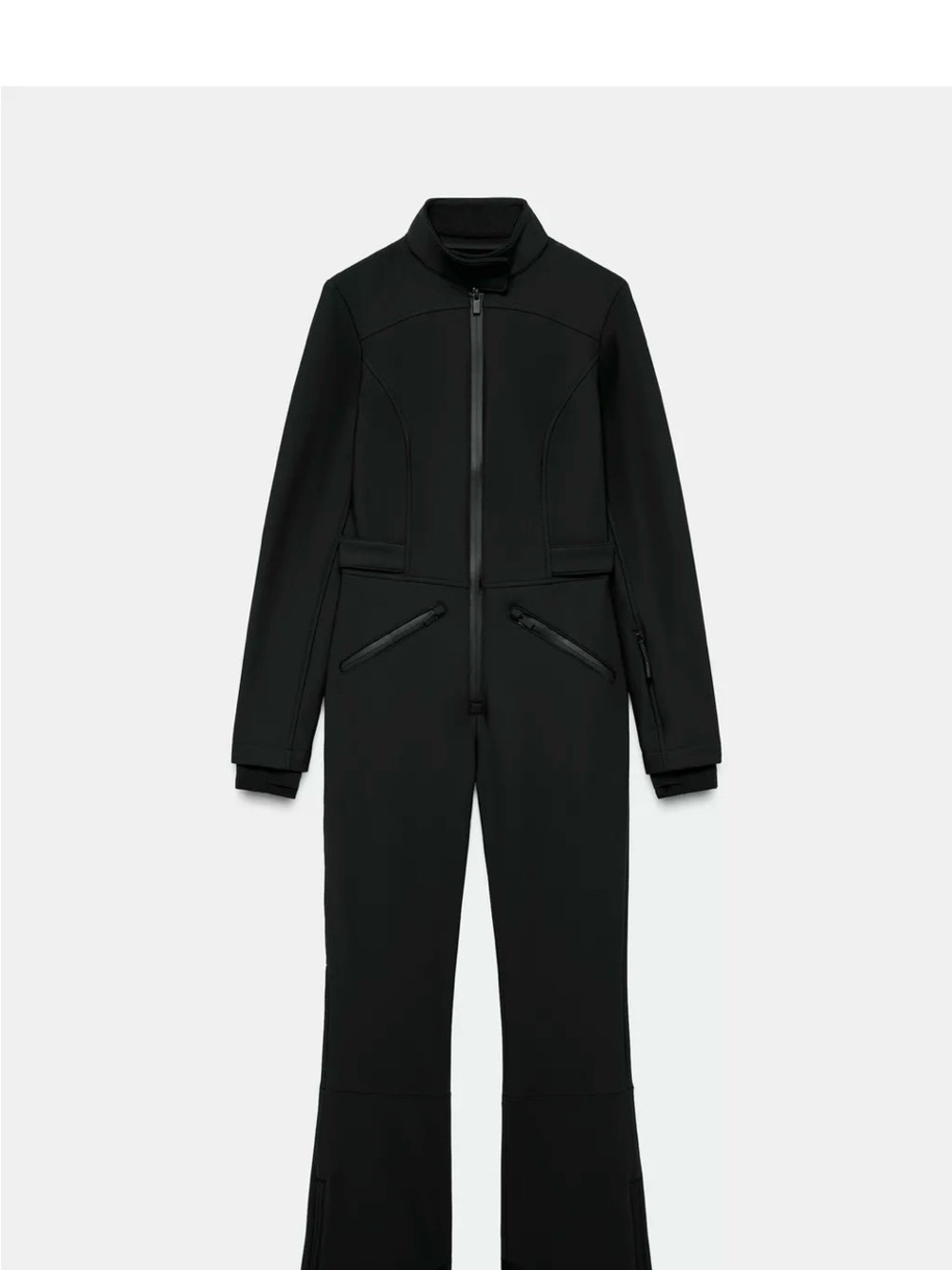 ZARA - Ecco Black Men's Ski One-Piece Suit